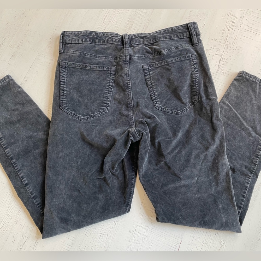Women’s Lucky Brand Crushed Velvet Jeans Size 8/29 - Picture 2 of 8